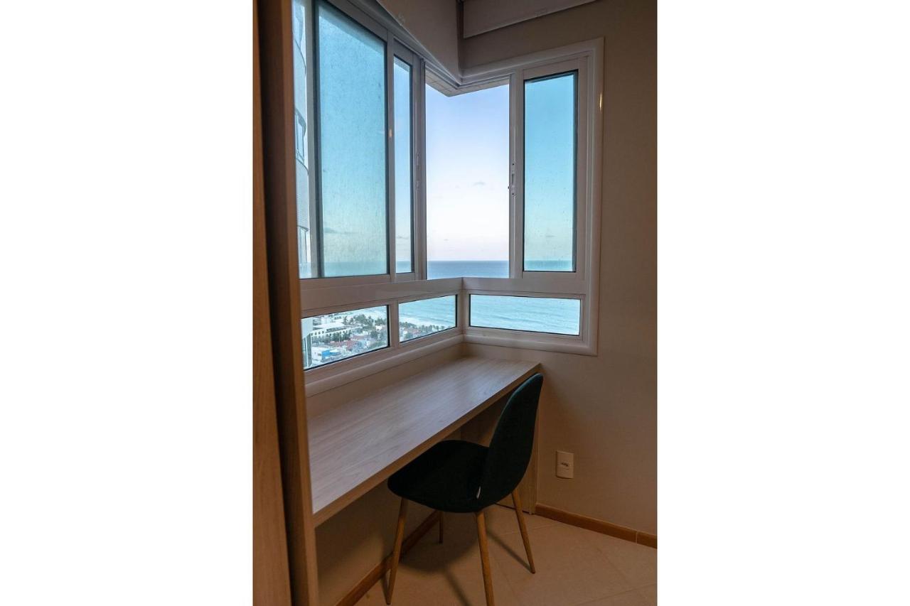 Vista Maravilhosa Para O Mar - Edificio Riviera Natal Kültér fotó